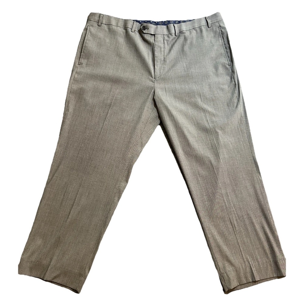 Lauren Ralph Lauren Men's Dress Pants Portly Fit 42W X 32L Gray